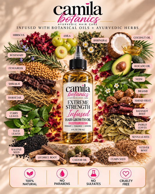 camīla botanics | Extreme Strength Infused Hair Growth Oil